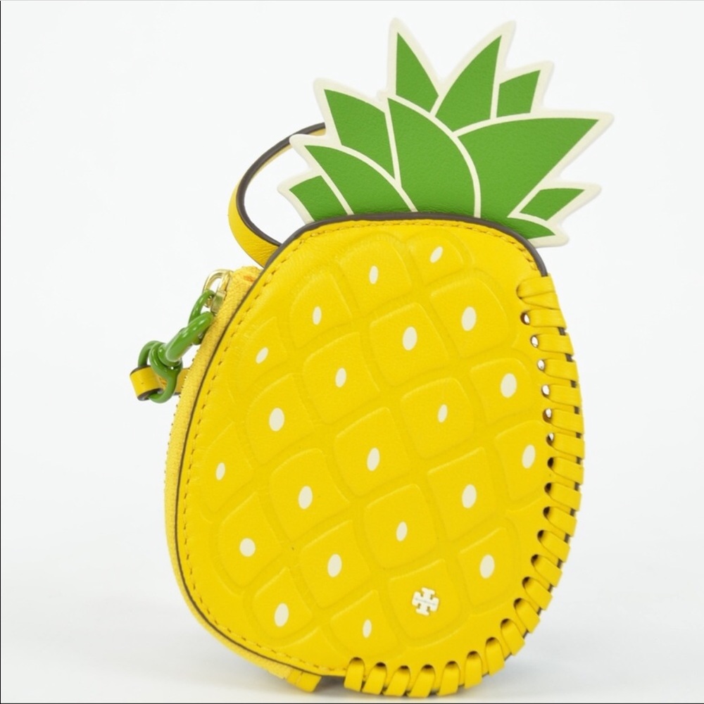Tory Burch Pineapple Coin Pouch Key Fob